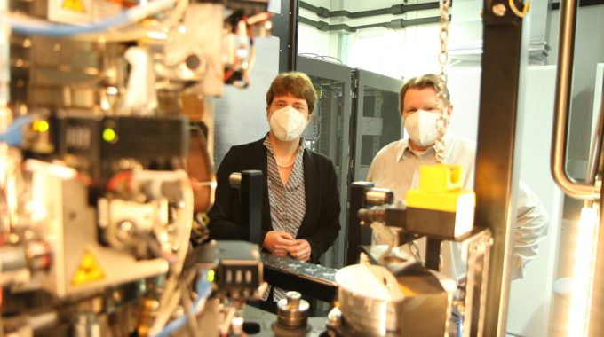 View Of The CryoTEM In The MPIP Microscopy Lab