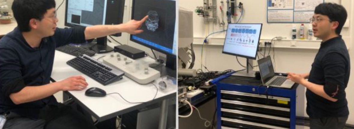 Outreach: Jui-Kai Chen Demonstrates Microscopy