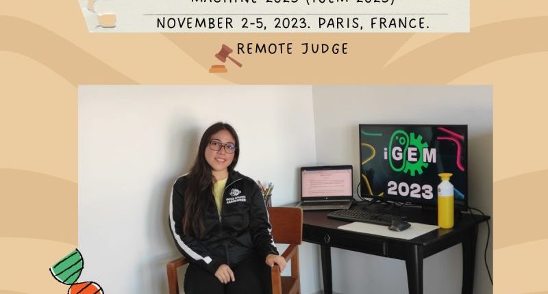 ESR-07 Antonieta Ramirez Morales Participated For The Second Time As Remote Judge In The iGEM Competition 2023