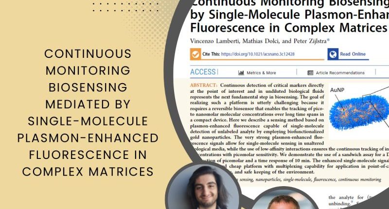 Continuous Monitoring Biosensing Mediated By Single-Molecule Plasmon-Enhanced Fluorescence In Complex Matrices